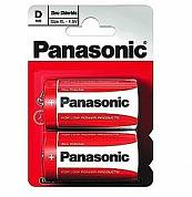 Батарея R20RZ 1.5V Zinc Carbon Panasonic 2шт