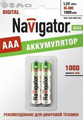 Аккумулятор NHR-1000-HR03-BP2 Navigator