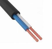 Кабель ПВС 2x0,75-1м черный ГОСТ "Арсенал"