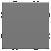 Выключатель 1 кл. (механизм) 10А платиново-серый